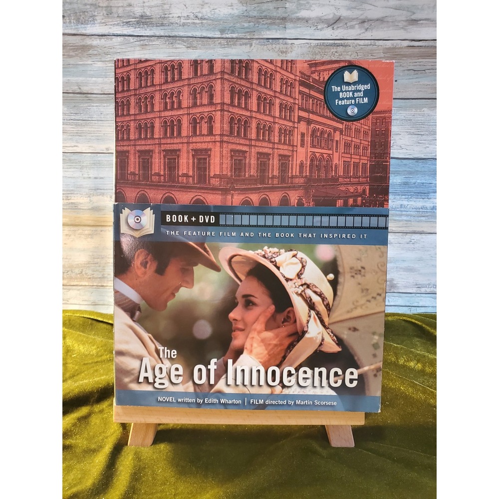 The Age of Innocence Book and DVD Set Edith Wharton Film Adaptation